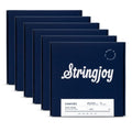 Stringjoy 5-String Electric Bass Light Gauge Long Scale 45-125 6 Pack Bundle - MusicMarket
