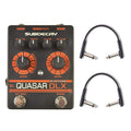Subdecay Quasar DLX Phaser Pedal w/RockBoard Flat Patch Cables Bundle - MusicMarket