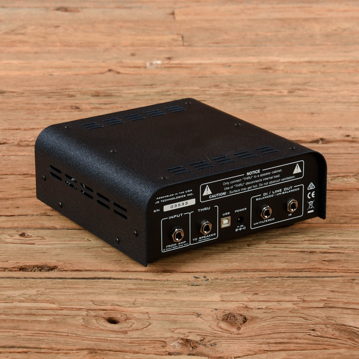 Suhr Reactive Load IR 8 Ohm DI Box with Impulse Responses - View 2 | MusicMarket
