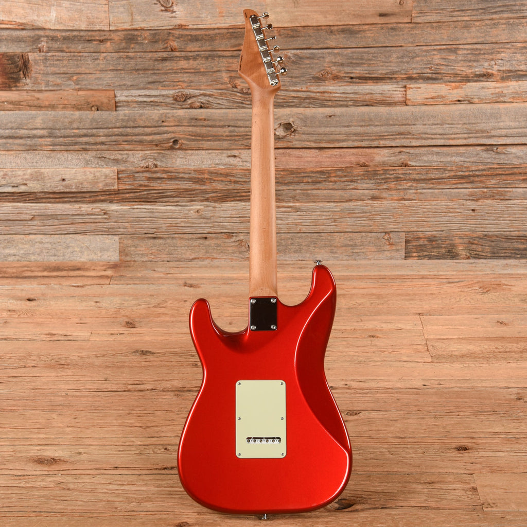 Suhr Classic S HSS Candy Apple Red Antique - View 5 | MusicMarket