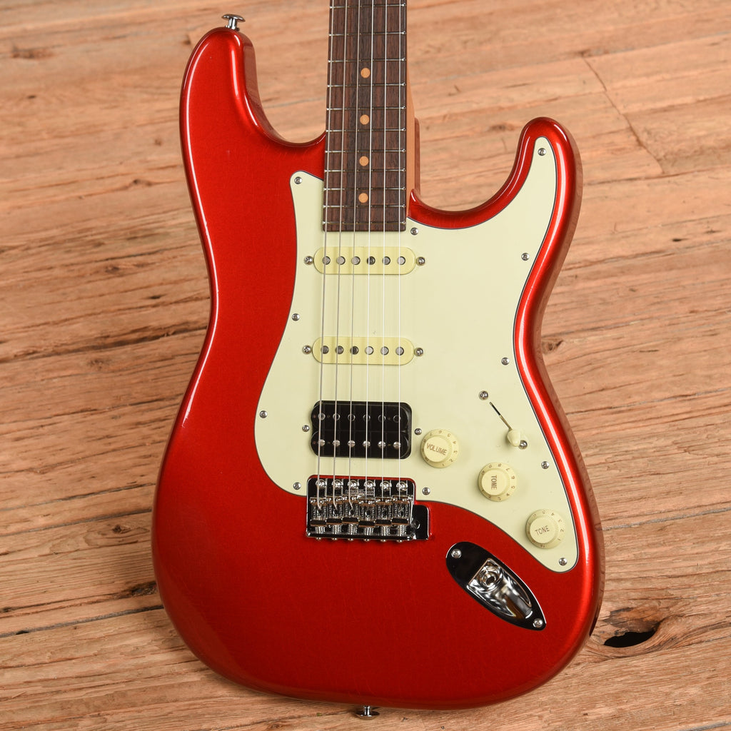 Suhr Classic S HSS Candy Apple Red Antique - View 2 | MusicMarket