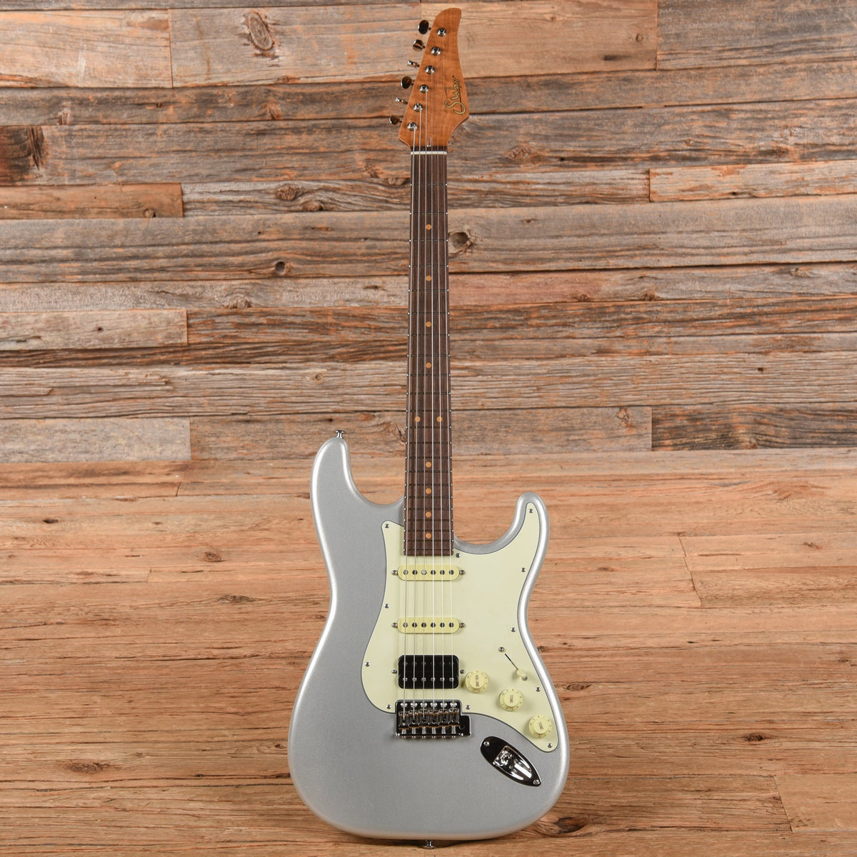 Suhr Classic S HSS Firemist Silver - View 4 | MusicMarket