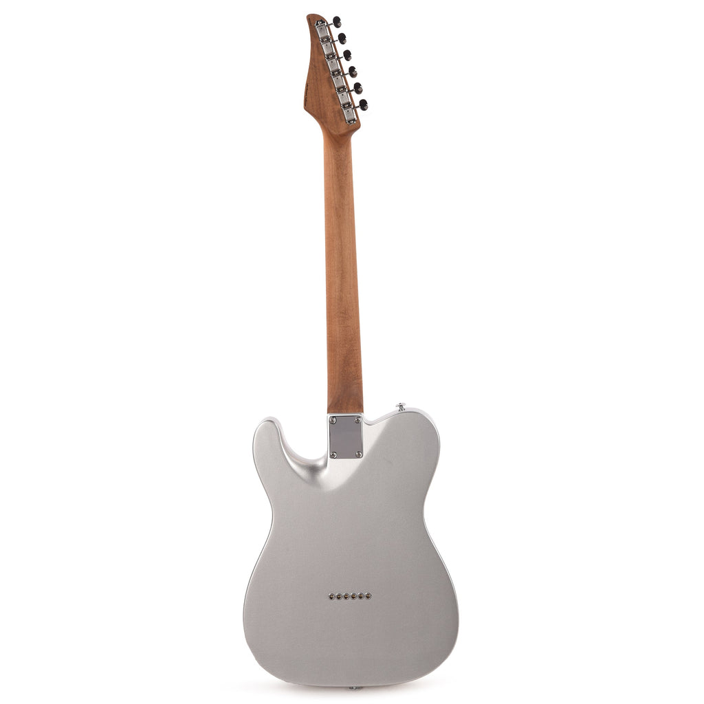 Suhr Classic T Vintage LE Firemist Silver w/Roasted Maple Neck - View 4 | MusicMarket