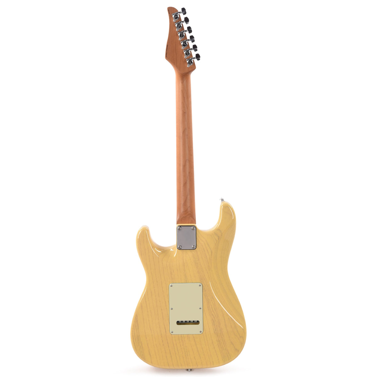 Suhr Custom Classic S Swamp Ash SSS Trans Blonde w/Roasted Maple Neck - View 5 | MusicMarket