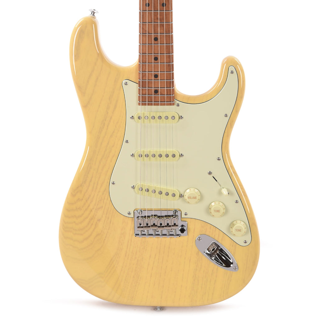 Suhr Custom Classic S Swamp Ash SSS Trans Blonde w/Roasted Maple Neck - MusicMarket