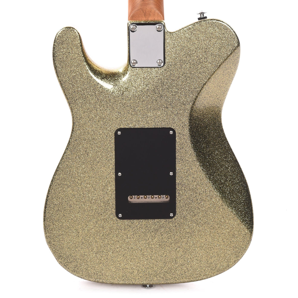 Suhr Custom Classic T Paulownia HH Gold Sparkle w/Roasted Neck & Rosewood Fingerboard - View 3 | MusicMarket