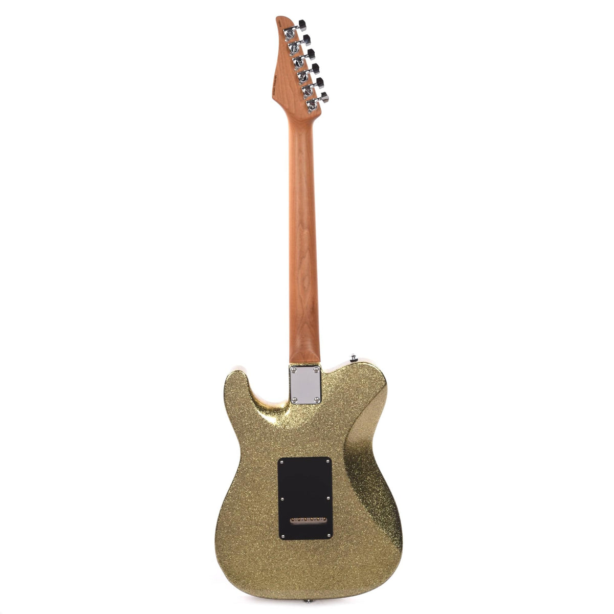 Suhr Custom Classic T Paulownia HH Gold Sparkle w/Roasted Neck & Rosewood Fingerboard - View 5 | MusicMarket