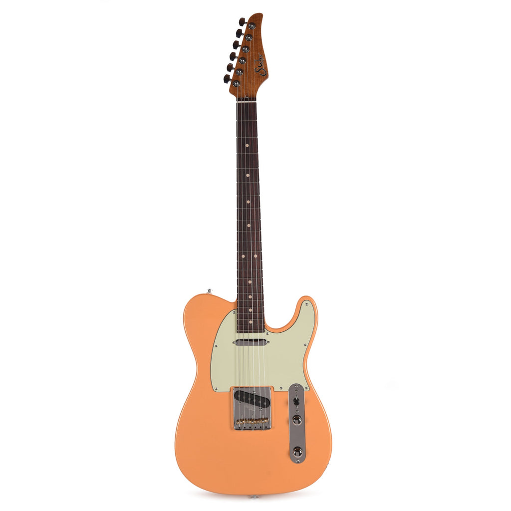 Suhr Custom Classic T Tangerine Freeze w/Roasted Maple Neck - View 4 | MusicMarket