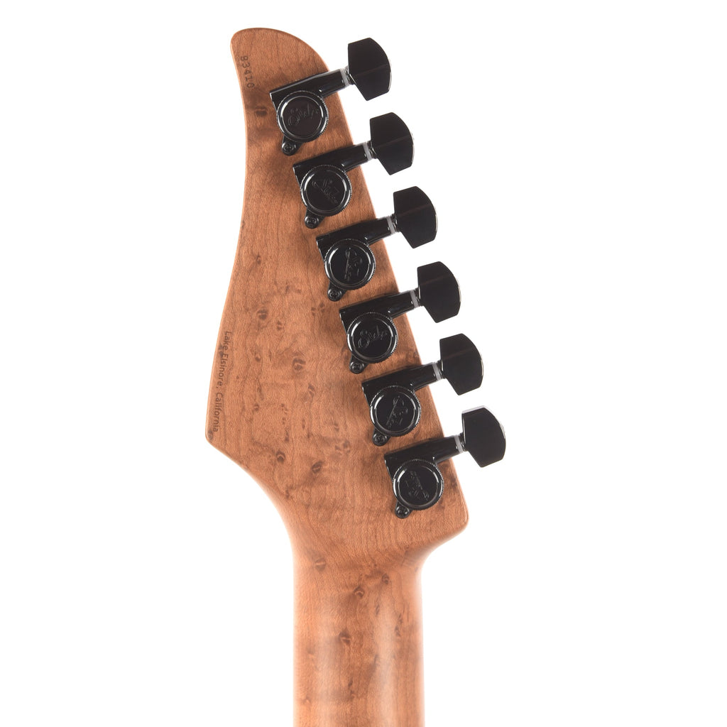Suhr Custom Modern Brown Burst w/CME-Selected Spalt Maple Top - View 8 | MusicMarket