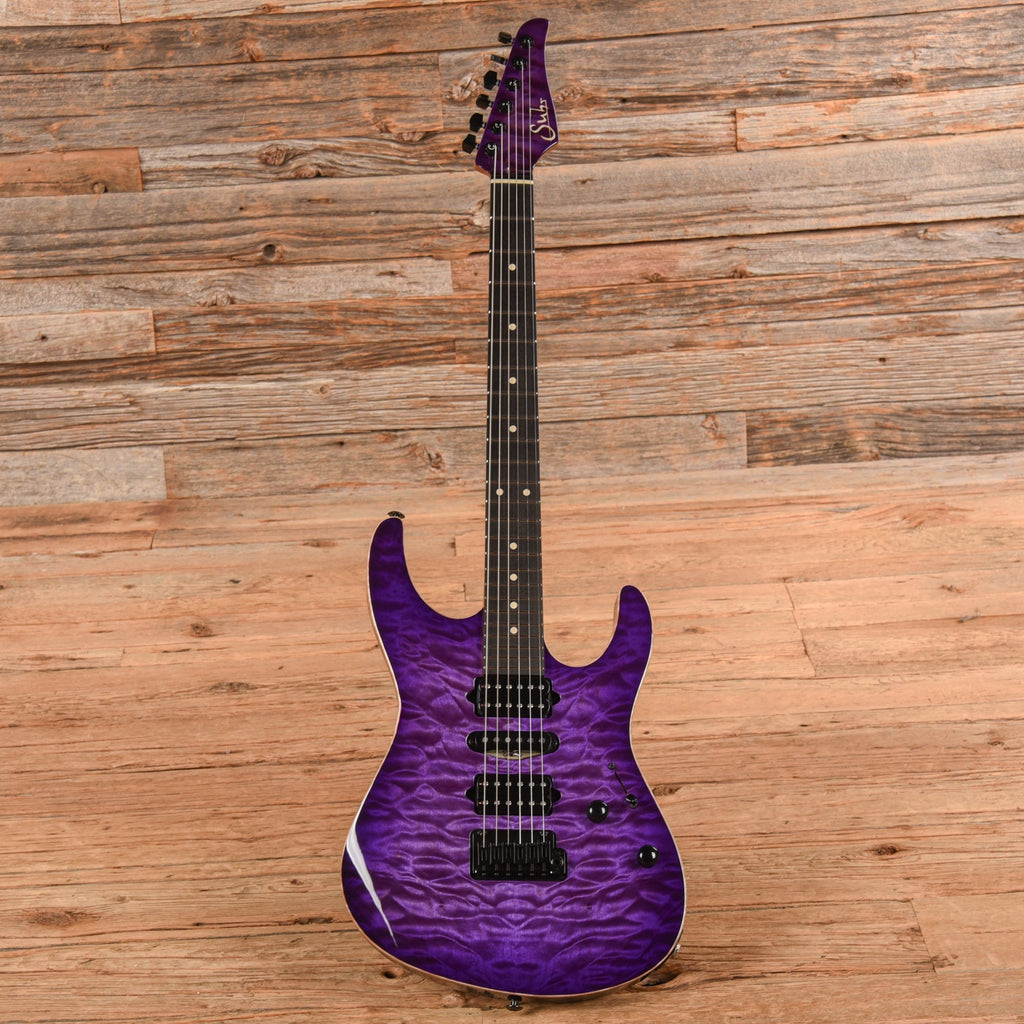 Suhr Custom Modern Purple Burst 2025 - View 4 | MusicMarket