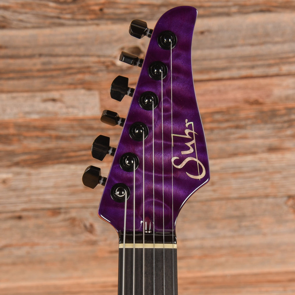 Suhr Custom Modern Purple Burst 2025 - View 6 | MusicMarket