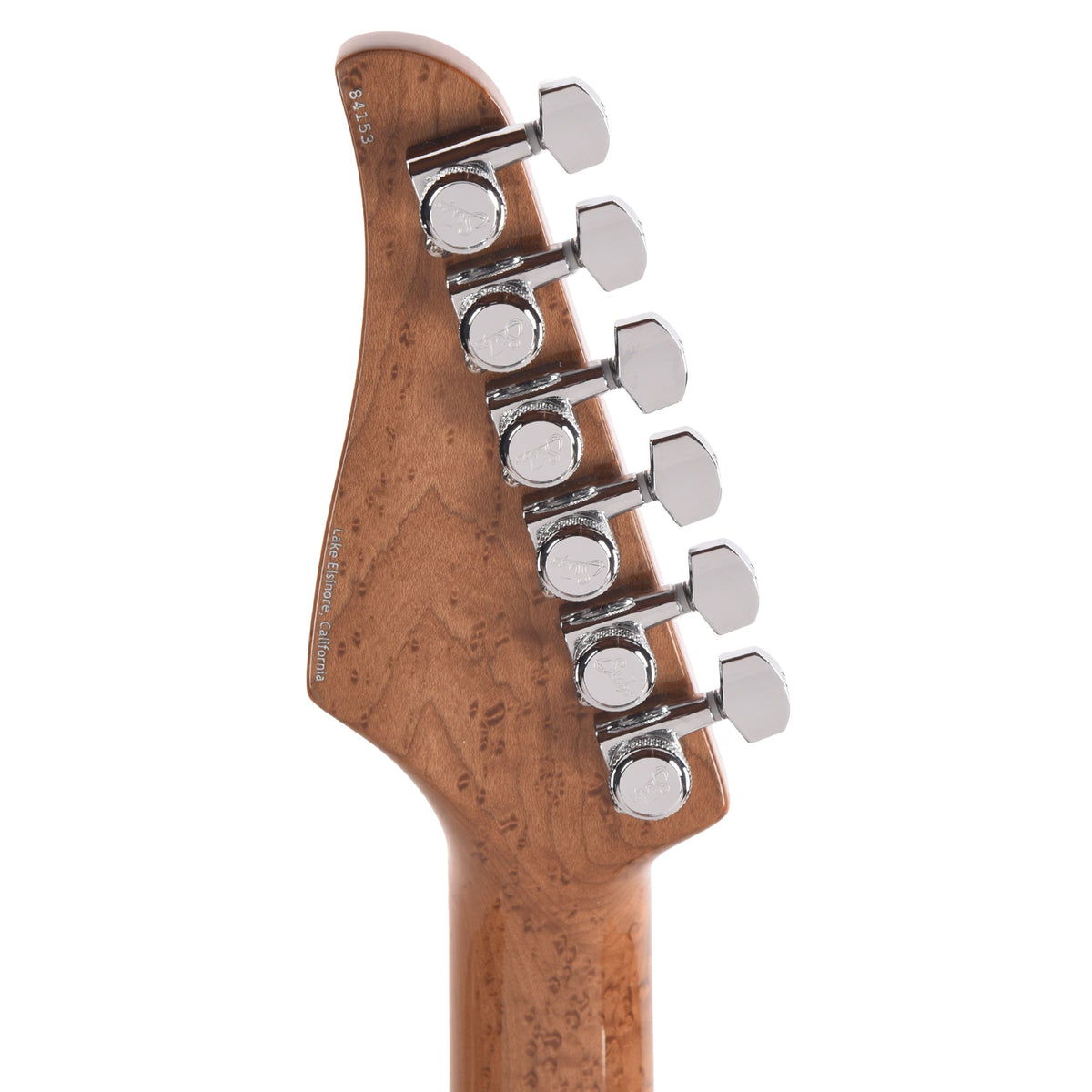 Suhr Custom Modern Set Neck Suhr Burst w/CME-Selected Angel Quilt Maple Top - View 8 | MusicMarket