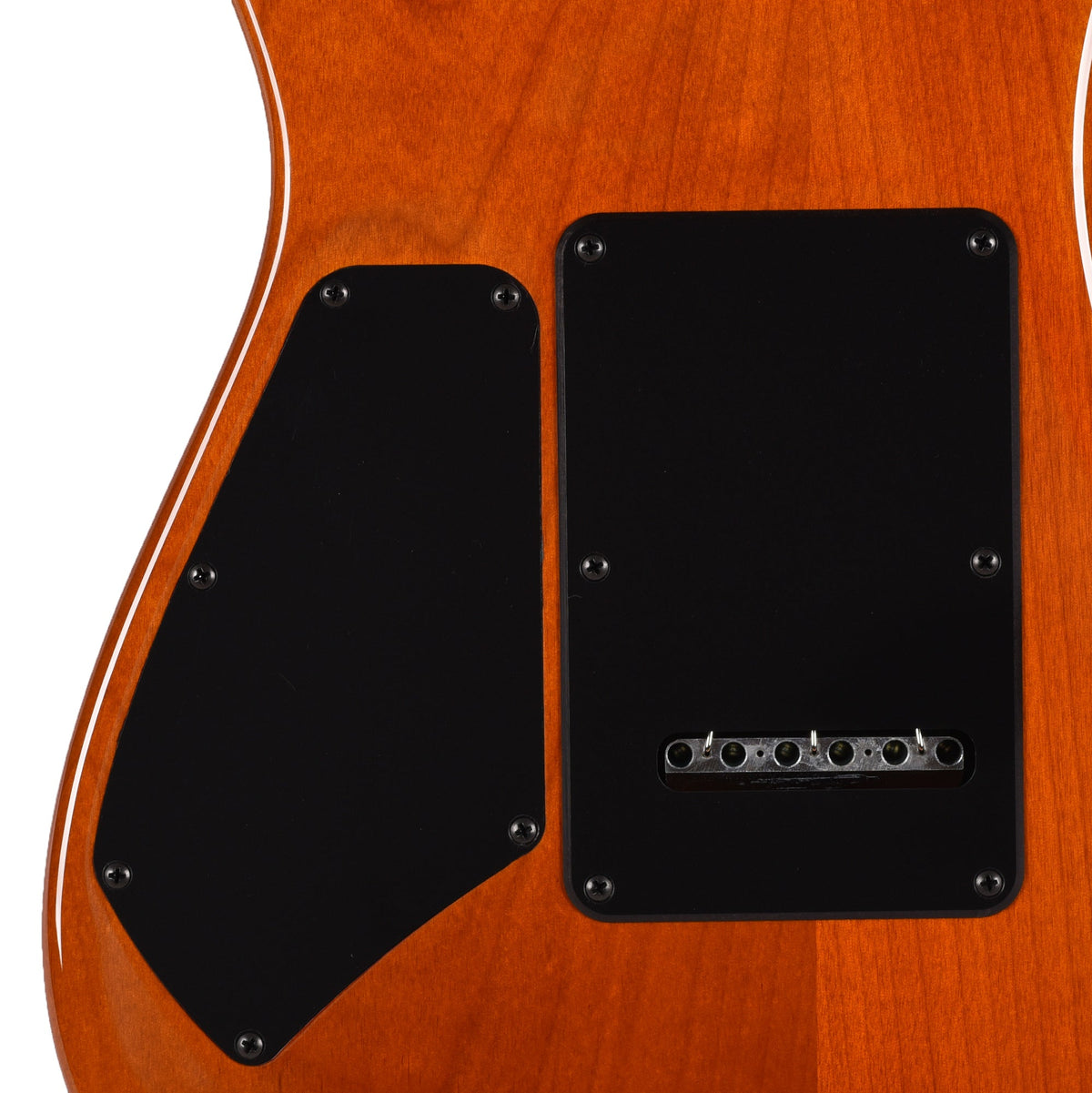 Suhr Custom Standard Desert Gradient w/CME-Selected Burl Maple Top - View 12 | MusicMarket