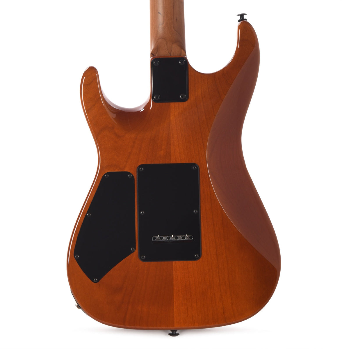 Suhr Custom Standard Desert Gradient w/CME-Selected Burl Maple Top - View 4 | MusicMarket