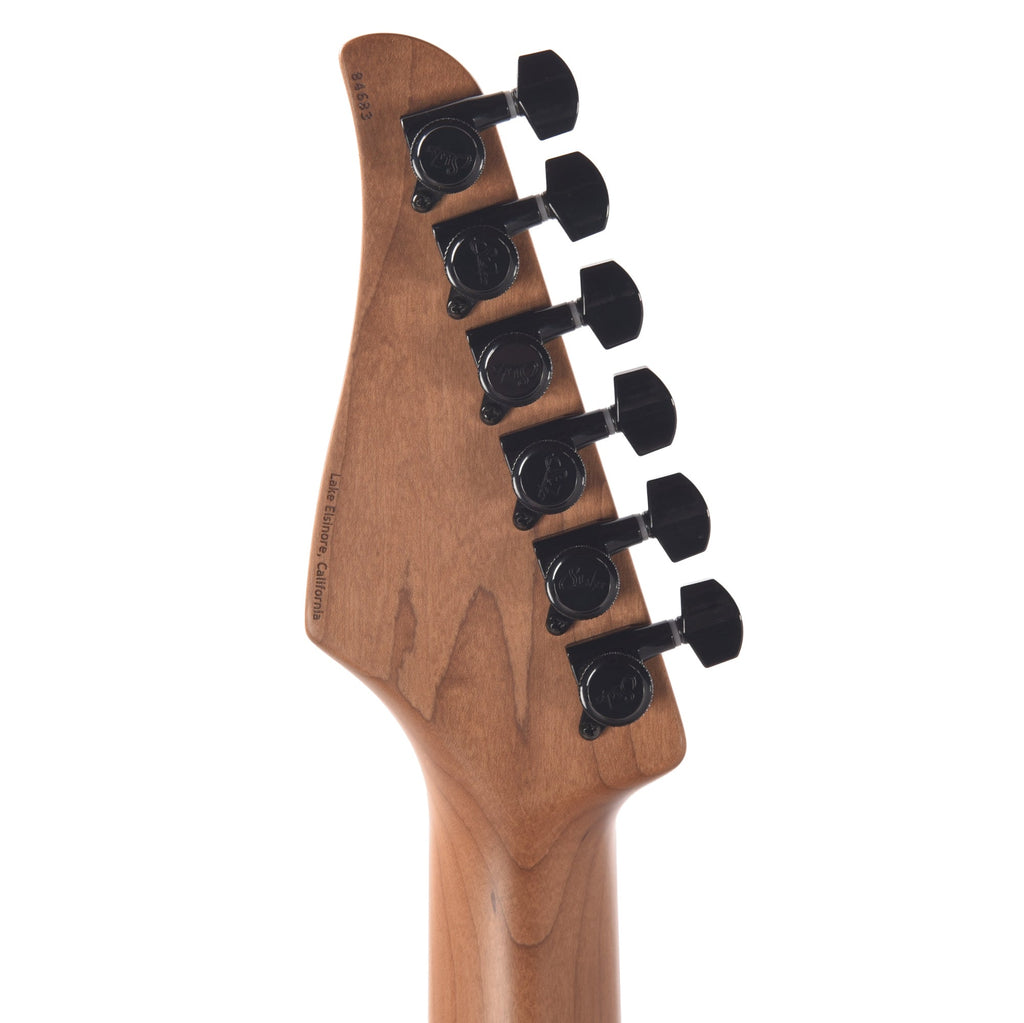 Suhr Custom Standard Desert Gradient w/CME-Selected Burl Maple Top - View 8 | MusicMarket