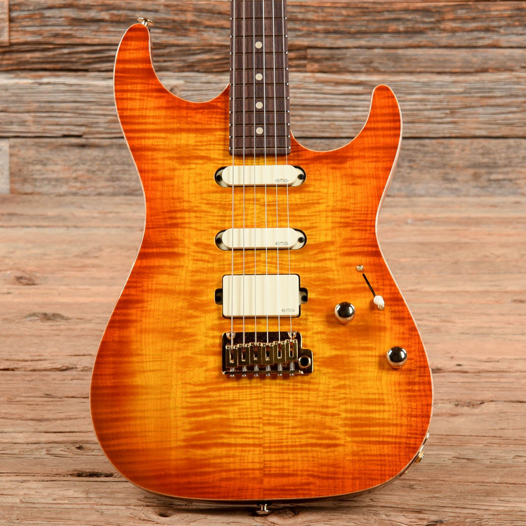 Suhr Limited Edition Standard Legacy Okoume/Curly Maple Sunburst - MusicMarket