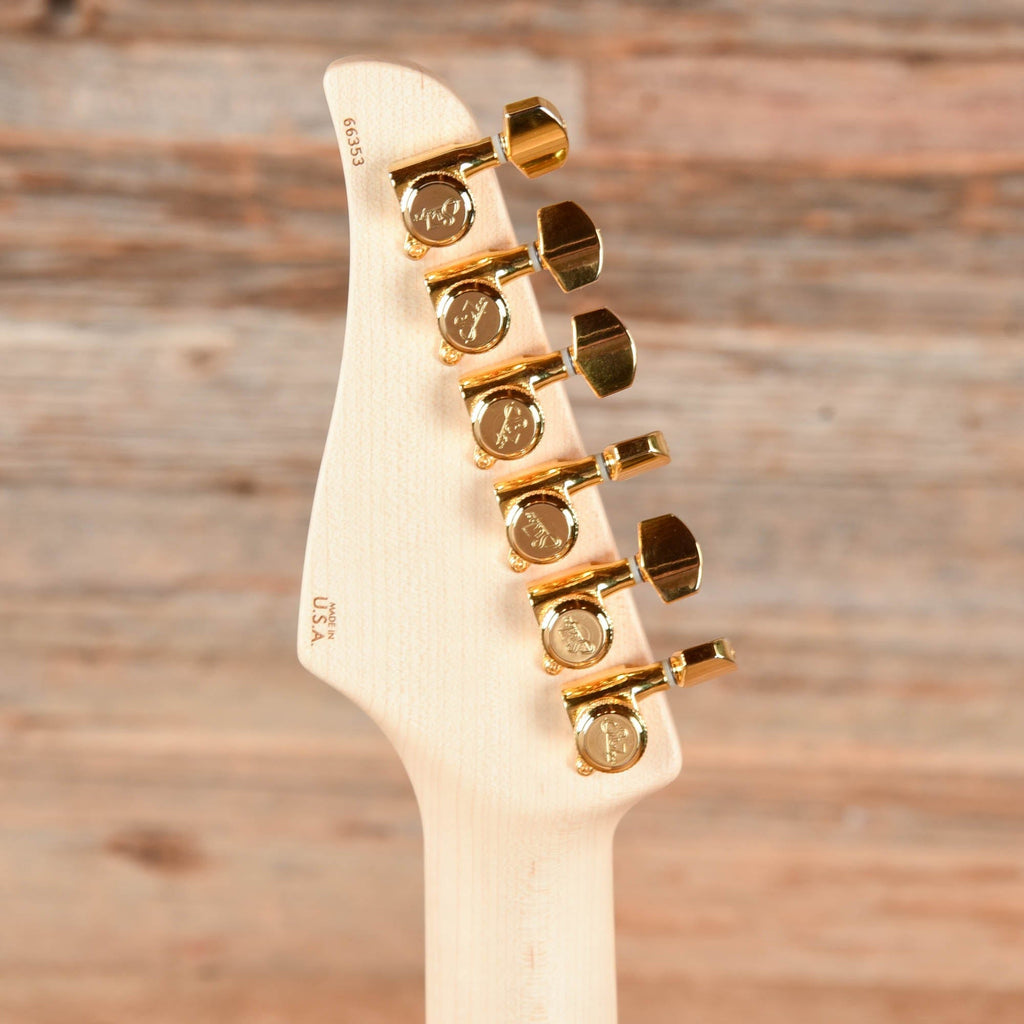 Suhr Limited Edition Standard Legacy Okoume/Curly Maple Sunburst - View 7 | MusicMarket