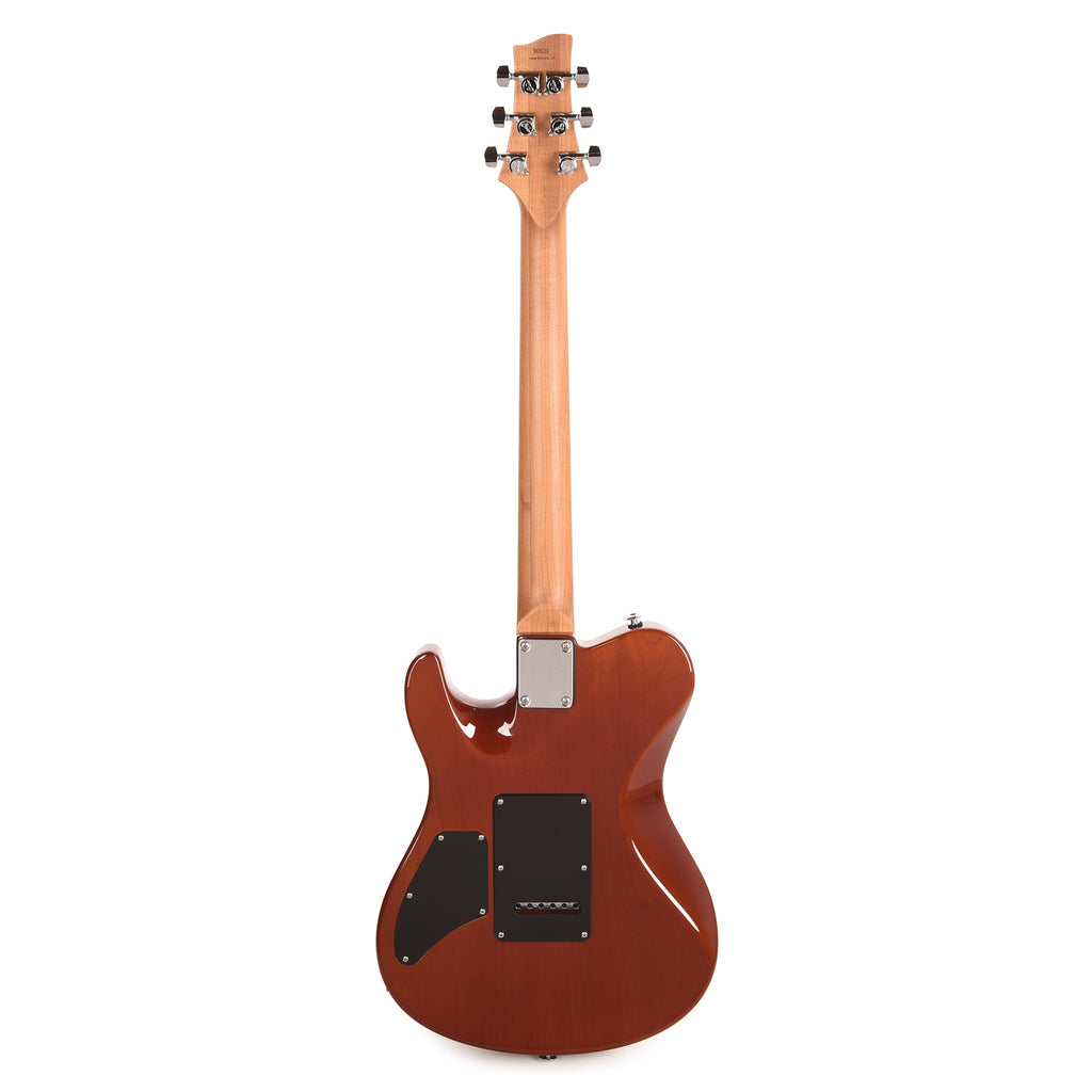Suhr Oso Short Scale Tea Burst w/Figured Maple Top - View 5 | MusicMarket