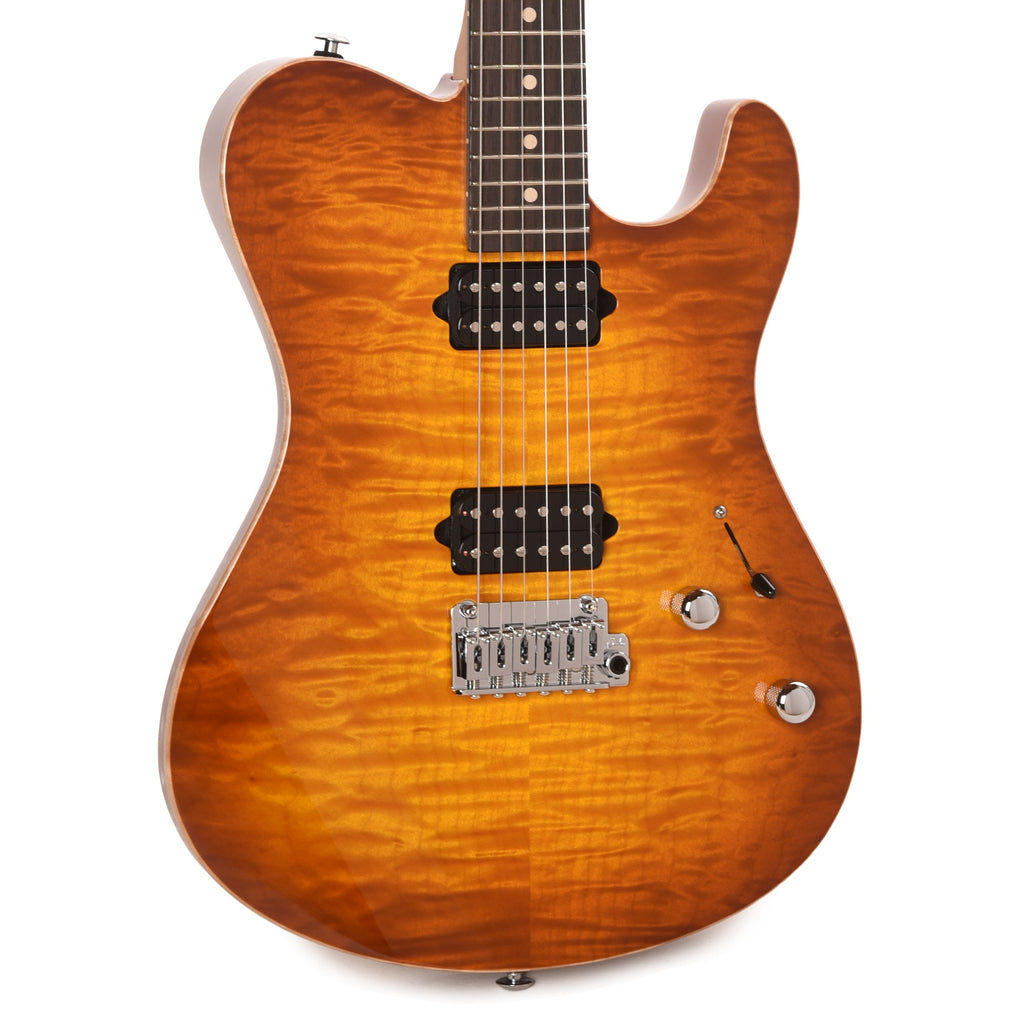 Suhr Oso Short Scale Tea Burst w/Figured Maple Top - MusicMarket