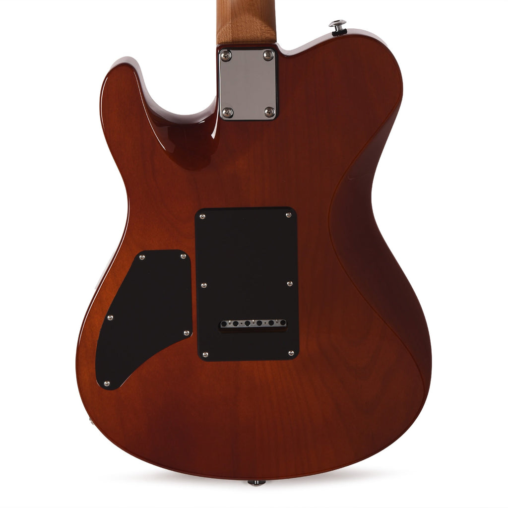 Suhr Oso Short Scale Tea Burst w/Figured Maple Top - View 3 | MusicMarket