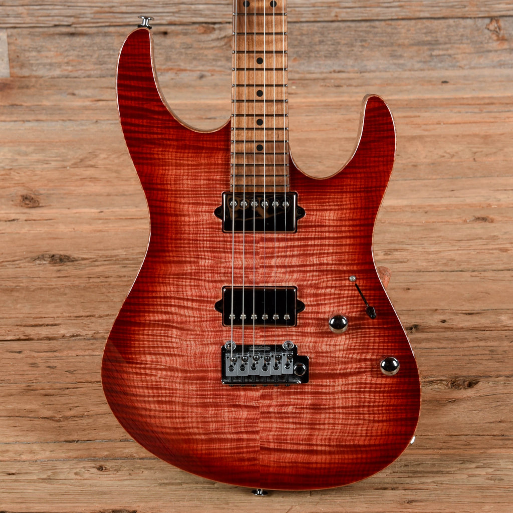 Suhr Custom Modern Faded Trans Wine Red Burst 2020 - MusicMarket