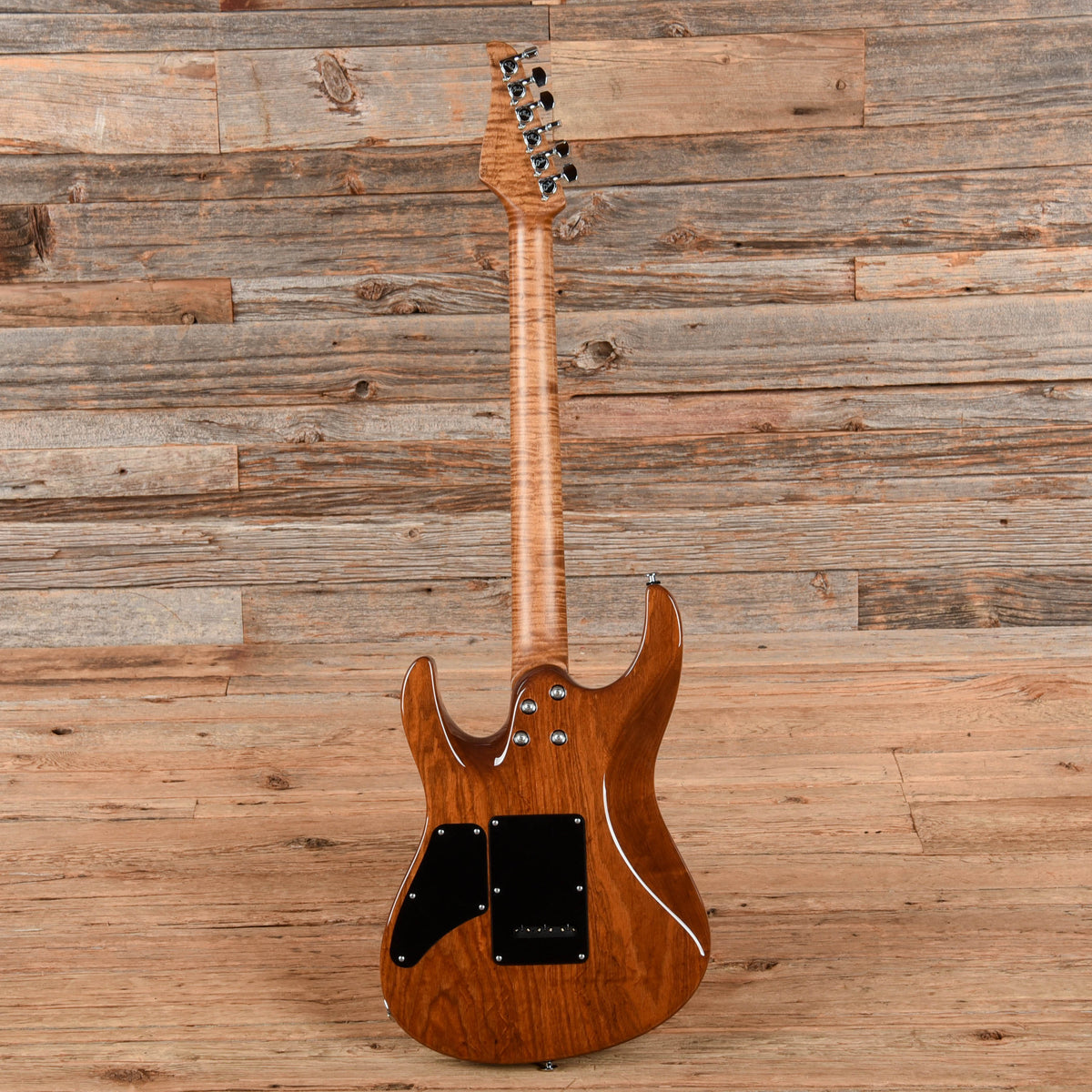 Suhr Custom Modern Faded Trans Wine Red Burst 2020 - View 5 | MusicMarket
