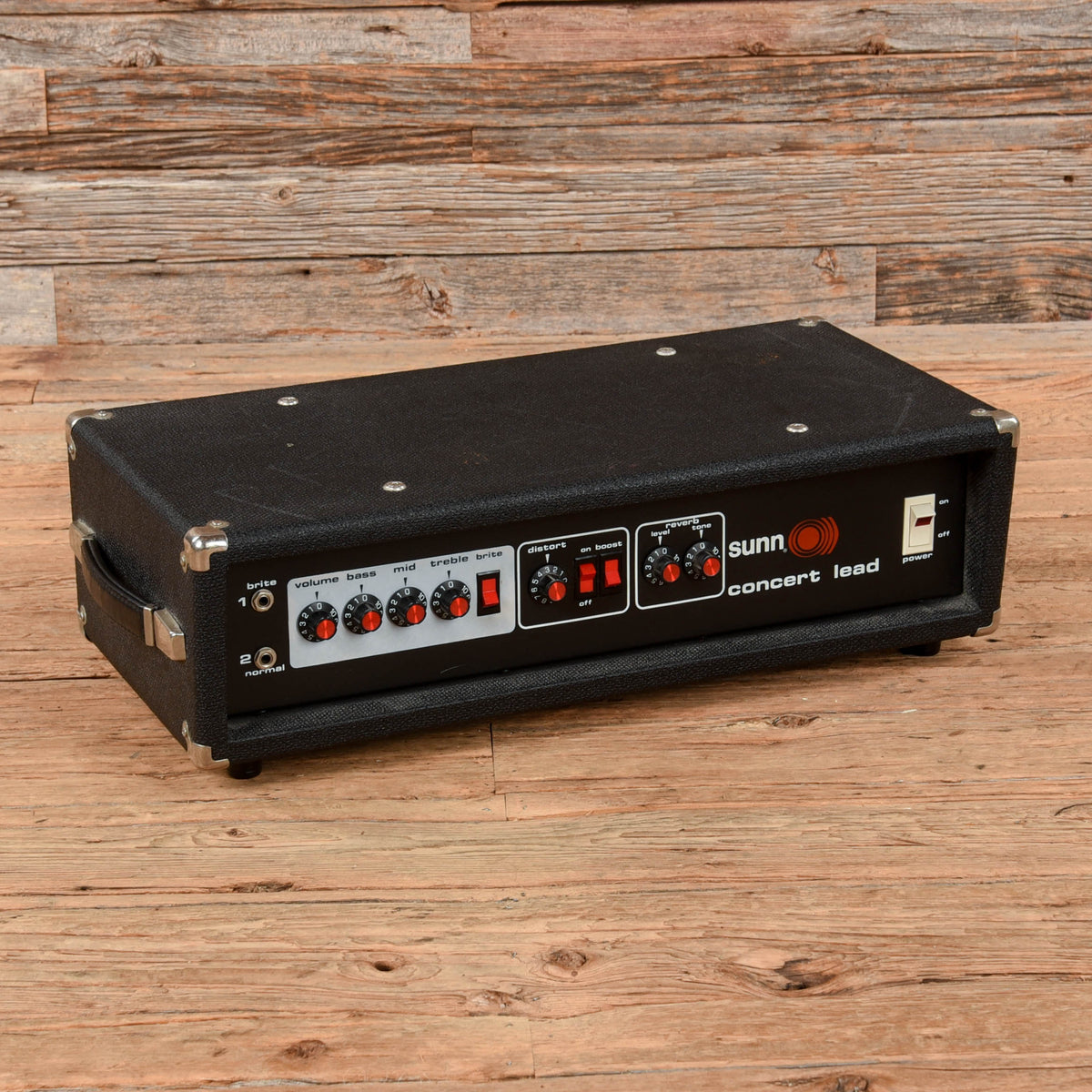 Sunn Concert Lead 200-Watt Guitar Amp Head - MusicMarket