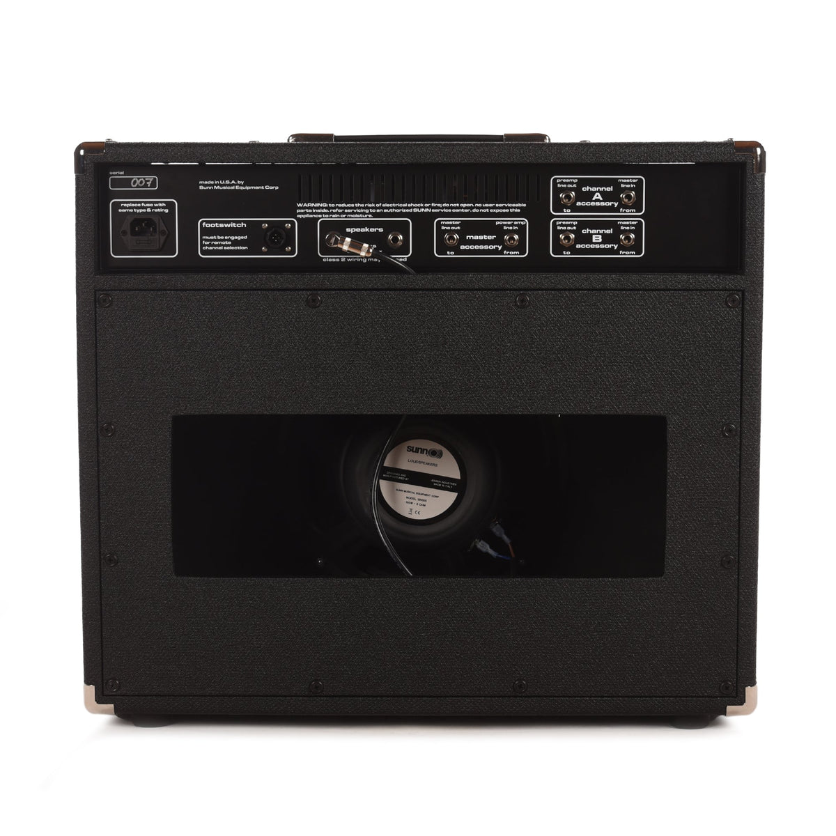 Sunn Beta Lead 200w 1x12 CMOS Guitar Combo Amp - View 3 | MusicMarket