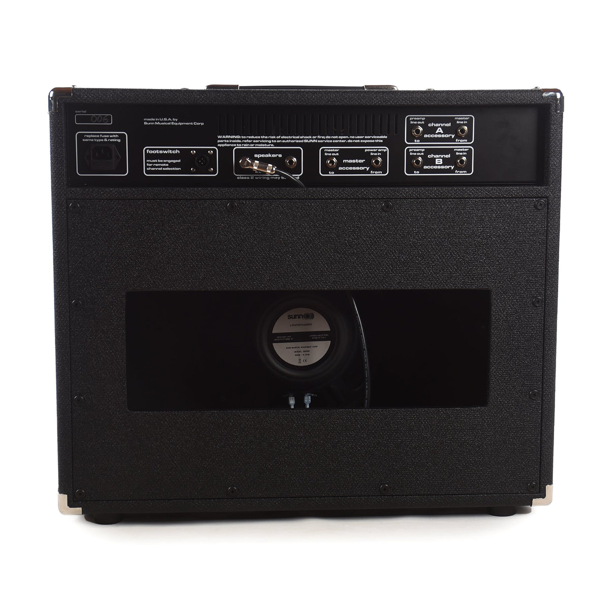Sunn Beta Lead 200w 1x12 CMOS Guitar Combo Amp w/ Footswitch - View 3 | MusicMarket