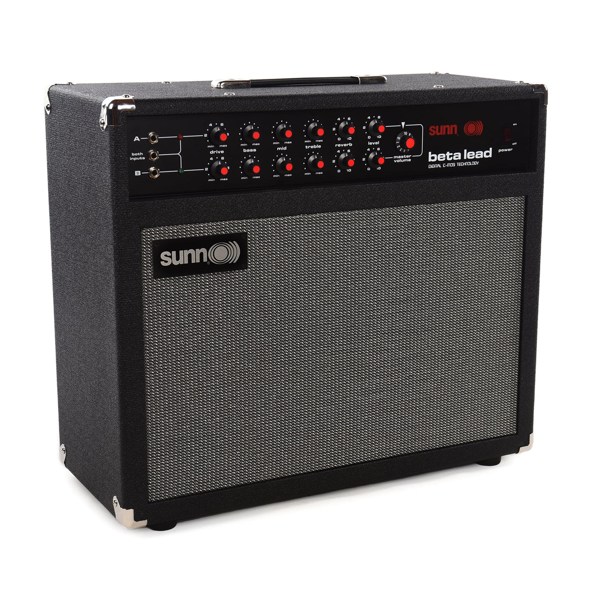 Sunn Beta Lead 200w 1x12 CMOS Guitar Combo Amp w/ Footswitch - View 2 | MusicMarket
