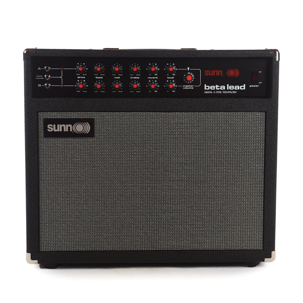 Sunn Beta Lead 200w 1x12 CMOS Guitar Combo Amp w/ Footswitch - MusicMarket