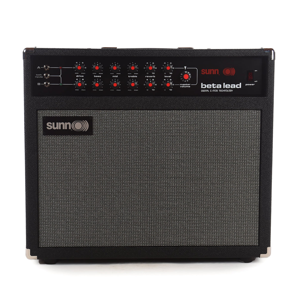 Sunn Beta Lead 200w 1x12 CMOS Guitar Combo Amp w/ Footswitch - MusicMarket