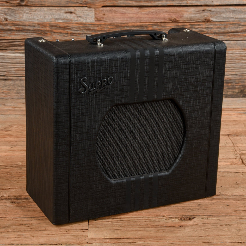 Supro 1820R Delta King Black - MusicMarket