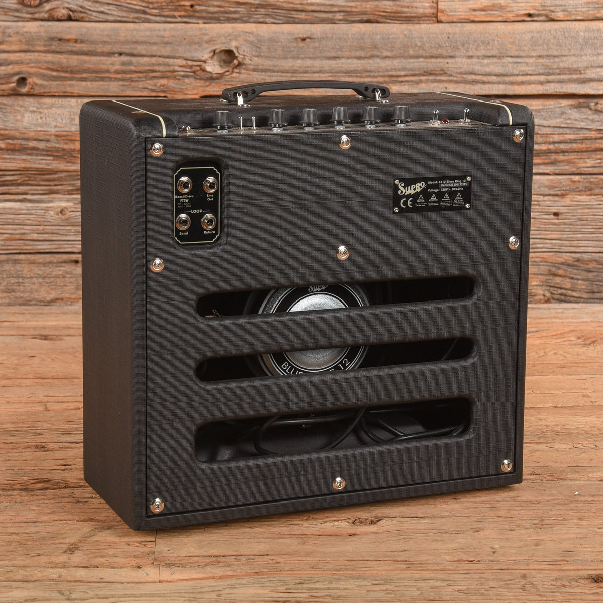 Supro 1812 Blues King 12 15-Watt 1x12" Guitar Combo Amp - View 2 | MusicMarket