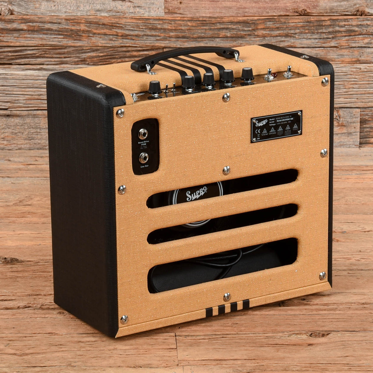 Supro 1820R Delta 10 5-Watt 1x10" Guitar Combo Amp - View 2 | MusicMarket