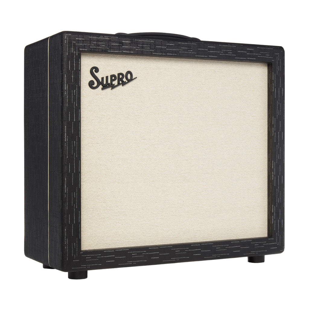 Supro Royale 1x12 Guitar Amp Cabinet Black Scandia - View 2 | MusicMarket