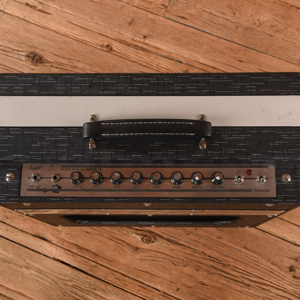 Supro Black Magick Reverb TB 35w 1x12 Tyler Bryant Signature Guitar Amp - View 3 | MusicMarket
