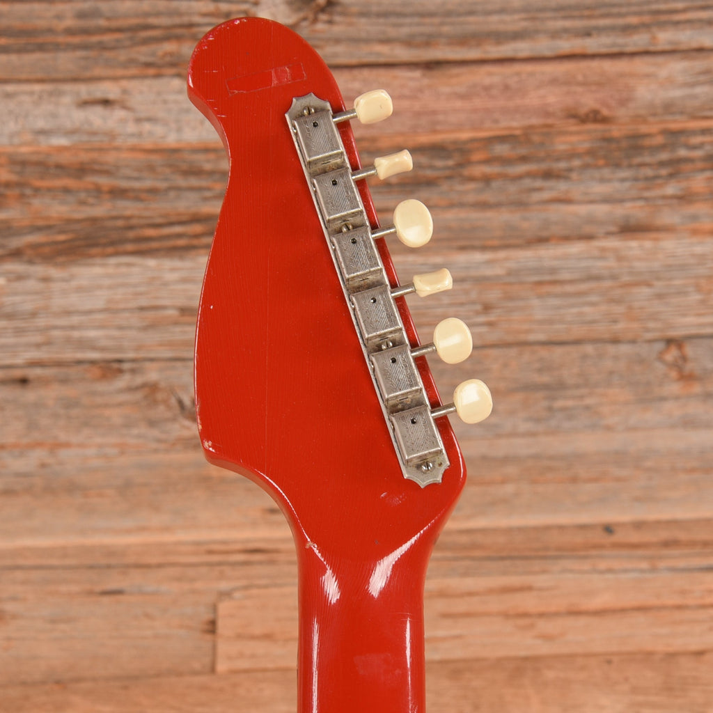 Supro JB Hutto Red 1966 - View 7 | MusicMarket
