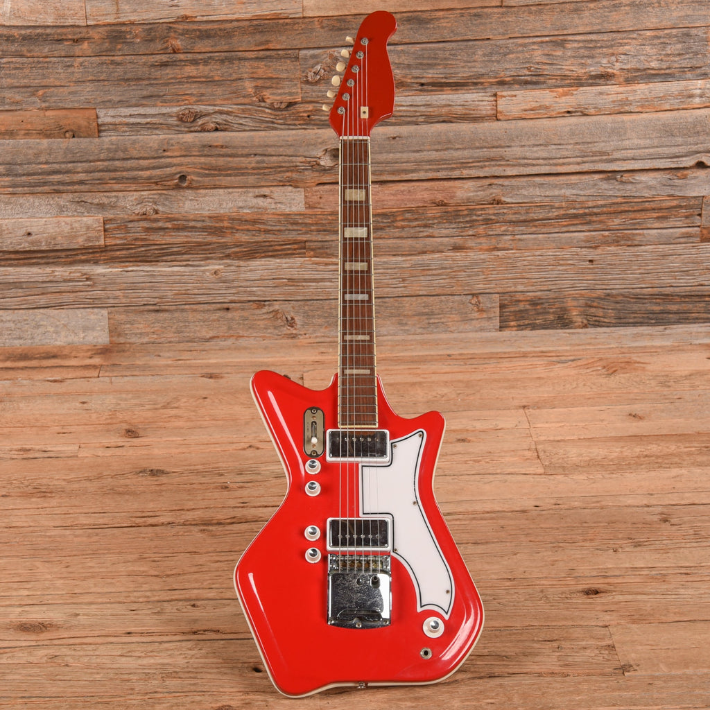Supro JB Hutto Red 1966 - View 4 | MusicMarket