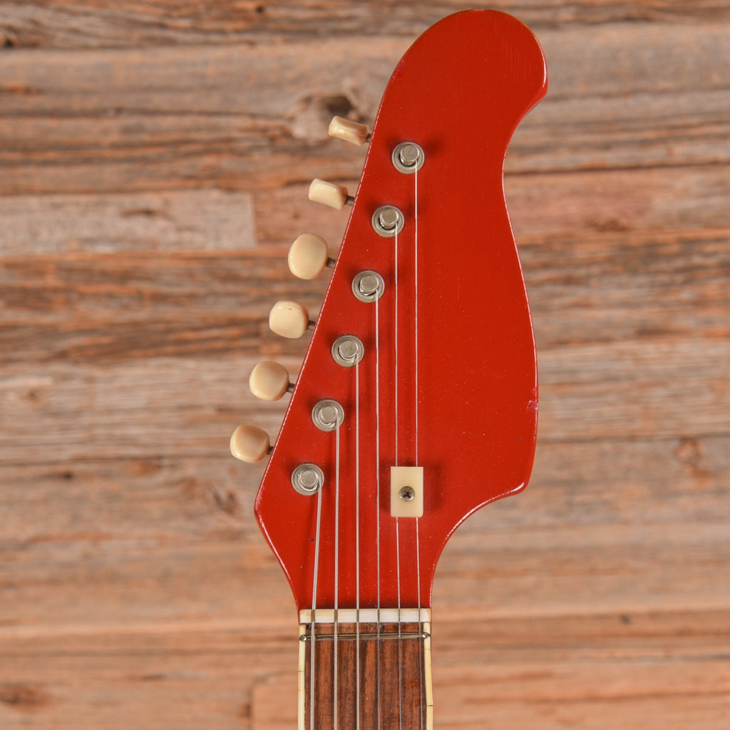 Supro JB Hutto Red 1966 - View 6 | MusicMarket