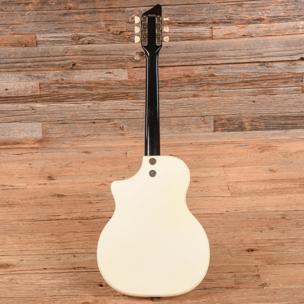 Supro Dualtone White 1962 - View 5 | MusicMarket