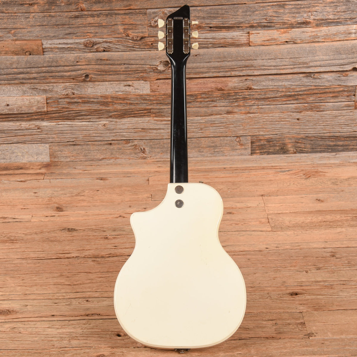 Supro Dualtone White 1962 - View 5 | MusicMarket
