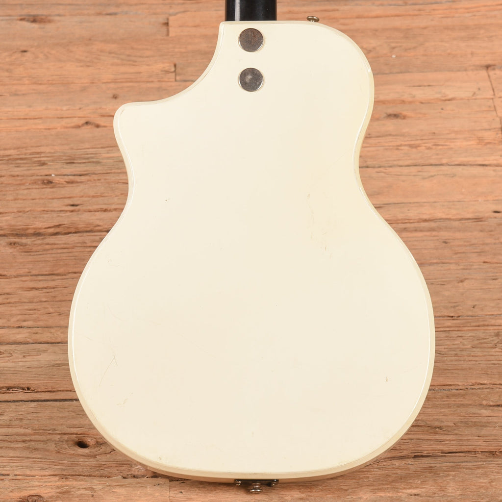 Supro Dualtone White 1962 - View 3 | MusicMarket
