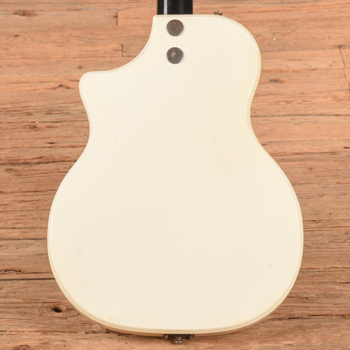 Supro Dualtone White 1962 - View 3 | MusicMarket