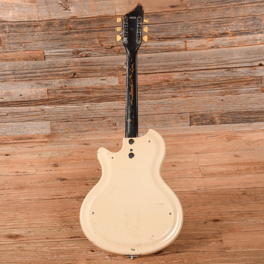 Supro Martinique Val-Trol Ermine White 1960s - View 5 | MusicMarket