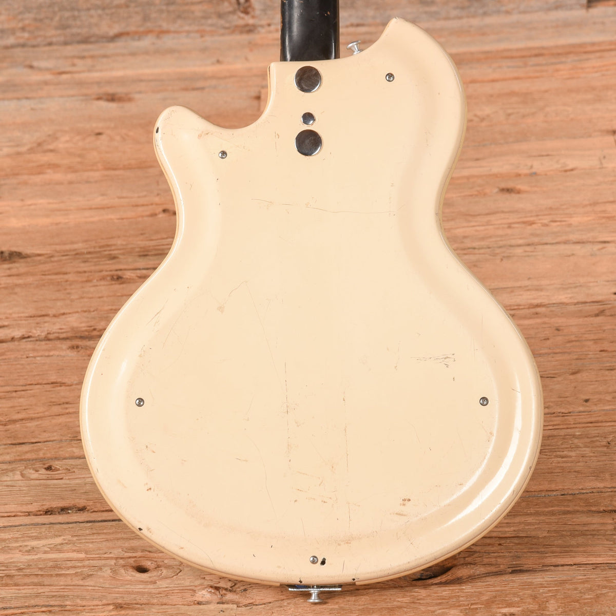 Supro Martinique Val-Trol Ermine White 1960s - View 3 | MusicMarket
