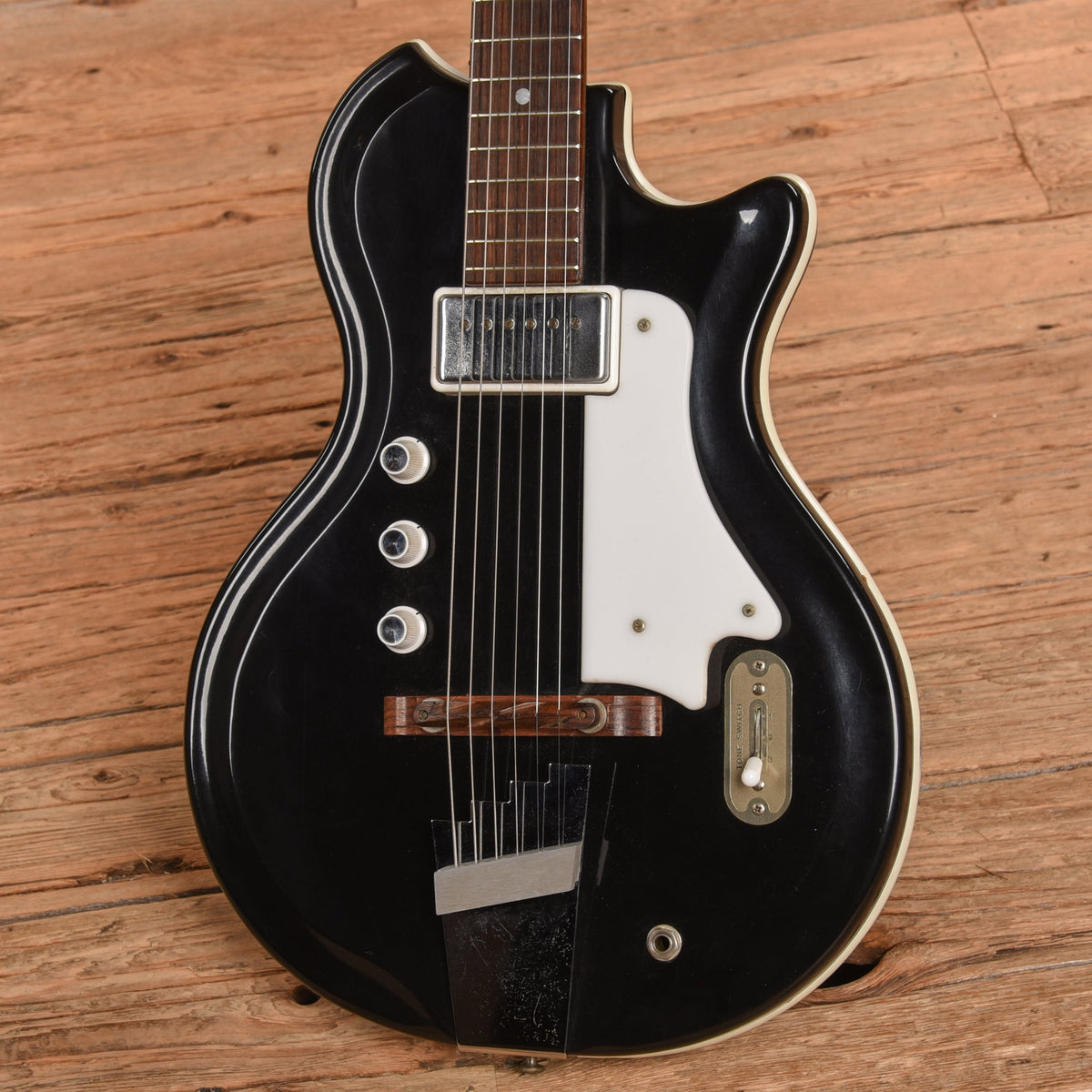 Supro Tonemaster Black 1960s - View 2 | MusicMarket