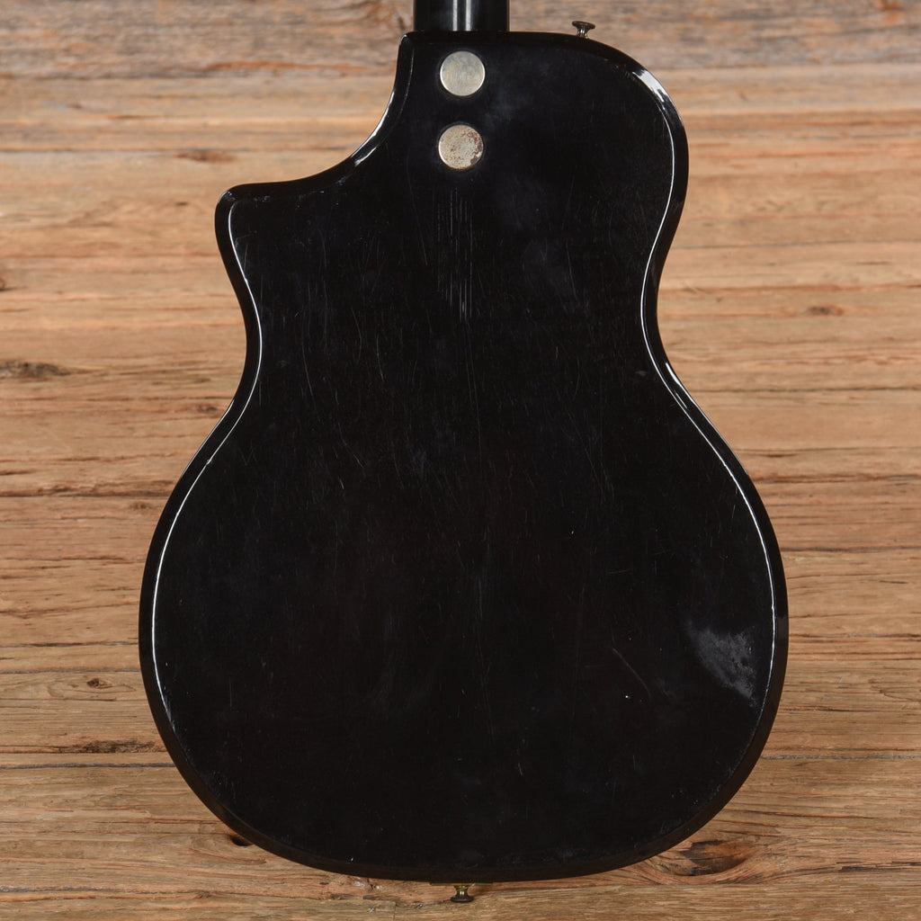 Supro Triple-Tone Guitar Model 1575 Black 1959 - View 3 | MusicMarket