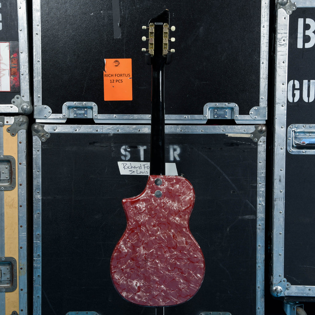 Supro Belmont 1570 Maroon MOTS 1960 - View 2 | MusicMarket