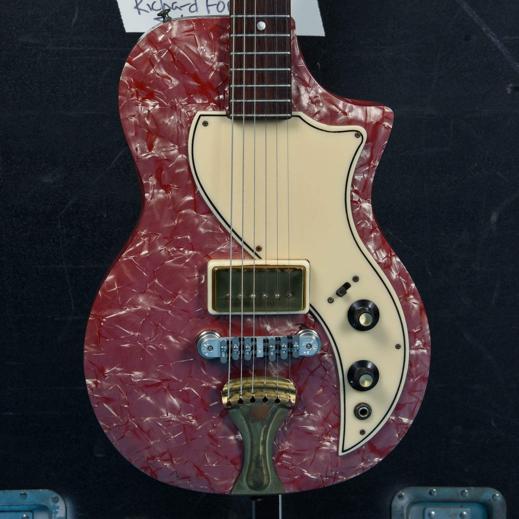 Supro Belmont 1570 Maroon MOTS 1960 - View 3 | MusicMarket